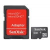 Карта памяти MICRO SDHC 4GB W/ADAPT CL4 SDSDQM-004G-B35A SANDISK Class 4