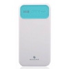 Мобильный аккумулятор Miracase MACC871 Li-Pol 10000mAh 2.1A+1A белый/зеленый 2xUSB
