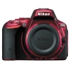 Зеркальный Фотоаппарат Nikon D5500 красный 24.2Mpix 3" 1080p Full HD SDXC Li-ion (без объектива) (VBA441AE)