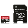 Флеш карта microSDHC 8Gb Class10 Transcend TS8GUSDU1 Premium + adapter