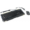 Клавиатура Tt eSports Commander  <KB-CMC-PLBLRU-01>  (Кл-ра,USB+Мышь,  6кн,Roll,USB)