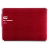 Жесткий диск WD Original USB 3.0 1Tb WDBDDE0010BBY-EEUE My Passport Ultra 2.5" красный