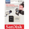 Флеш карта microSDXC 64Gb Class10 Sandisk SDSDQQ-064G-G46A High Endurance + adapter