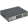 D-Link <DES-1100-10P /A1A> Управляемый коммутатор (8UTP 100Mbps PoE  + 2Combo 1000BASE-T/SFP)