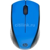 Мышь HP X3000 синий оптическая (1200dpi) беспроводная USB (3but) (N4G63AA)