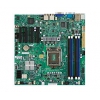 Серверная мат. плата C204 LGA1155 MATX BLK MBD-X9SCM-F-B Supermicro