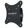 Кронштейн для телевизора Mart 104S черный 10"-26" макс.25кг настенный фиксированный