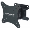 Кронштейн для телевизора Mart 105S черный 10"-26" макс.25кг настенный фиксированный