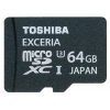 Флеш карта microSDHC 64Gb Class10 Toshiba SD-CX64UHS1(6A + adapter