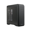 Корпус Aerocool [Dead Silence] DS 200 Window Black , ATX, без БП, чёрный, с окном, шумоизоляция, 2х USB 3.0, 2х USB 2.0, темп. дисплей, реобас, сталь (4713105952728)