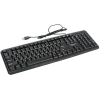 Клавиатура Gembird KB-8320U-Ru_Lat-BL, черный, USB, кнопка переключения RU/LAT,104 клавиши