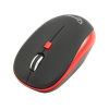 Мышь беспров. Gembird MUSW-215R, soft touch, черн/красн, 3кн.+колесо-кнопка, 2.4ГГц, 1600 dpi