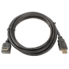 Кабель HDMI (19M-19M UpAngled), GoldPlated, 3m г-образый