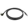 Кабель HDMI (19M-19M DownAngled), GoldPlated, 2m г-образый