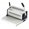 Брошюровщик Office Kit B2125, ручная перфорация 25 листов, переплет max 500 листов, пластик.пружина (6-51мм), регулир.отступа, откл.ножей, 2 рукоятки