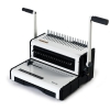Брошюровщик Office Kit B2120, ручная перфорация 20 листов, переплет max 500 листов, пластик.пружина (6-51мм), регулир.отступа, откл.ножей, 2 рукоятки