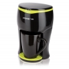 Кофеварка POLARIS PCM 0109, Черный/салатовый