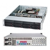 Корпус SuperMicro CSE-825TQ-R720LPB 2U, 13.68"x13", 8x3.5"' hot-swap SAS/SATA with SES2 + internal 2x3.5", 7xLP, 437x89x648mm, redundant 720W