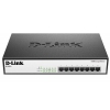 Коммутатор D-Link DES-1008P+/A1A 8x100Mb 8PoE 140W неуправляемый