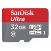 Флеш карта microSDHC 32Gb Class10 Sandisk SDSQUNC-032G-GN6MA Ultra 80 + adapter