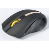 Мышь Oklick 495MW черный/золотистый оптическая (1600dpi) беспроводная USB (6but) (GM-W-670)