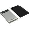 Zalman <ZM-VE350 Silver> (EXT BOX для внешнего подключения 2.5"SATA HDD, USB3.0,  Al,  эмулятор  CD/DVD/Blu-ray)