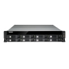 Сетевой накопитель QNAP  TVS-871U-RP-i5-8G 8 отсеков для HDD, стоечное исполнение, два блока питания. Четырехъядерный Intel Core i5- 4590S 3,0 ГГц, 8