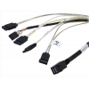 Кабель LSI CBL-SFF8643-SATASB-10M (LSI00411) 100cm, наконечники: SFF8643(контроллер)- 4*SATA+SB