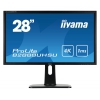 Монитор Iiyama 28" ProLite B2875UHSU-B1 черный TN+film LED 1ms 16:9 DVI HDMI M/M матовая HAS Pivot 300cd 170гр/160гр 3840x2160 D-Sub DisplayPort Ultra HD USB 7.7кг