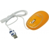 SVEN Optical Mouse <RX-555 Silent Antistress Orange>  (RTL) USB 3btn+Roll