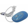 SVEN Optical Mouse <RX-555 Silent Antistress Blue> (RTL)  USB 3btn+Roll