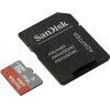 SanDisk Ultra <SDSQUNC-016G-GN6IA> microSDHC Memory Card 16Gb UHS-I U1 Class10 +  microSD--> SD Adapter