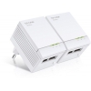 Адаптер POWERLINE 500MBPS TL-PA4020 KIT TP-Link AV500 2-портовый адаптер/комплект адаптеров Powerline, компактный размер, скорость 500 Мбит/с по Powerline, 2 порта Fast Ethernet, HomePlug AV, Green Powerline, Plug and Play, 2 устройства в комплекте (TL-PA4020KIT)