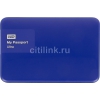 Жесткий диск WD Original USB 3.0 3Tb WDBNFV0030BBL-EEUE My Passport Ultra (5400 об/мин) 2.5" синий