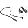 Кабель Adaptec ACK-I-rA-HDmSAS-mSAS-0.5M   (2281300-R) 50см., разъемы SFF8643(угловой) -to- SFF8087