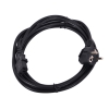 Кабель питания Cablexpert PC-186-VDE-3M, 3.0м, Schuko- C13, VDE, 10А, черный, с заземлением