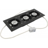 NT ROOFFAN-T WALL/IP B Модуль вентиляторный в крышу для WALLBOX IP55, чёрный, 3  вентилятора, с термостатом