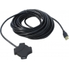 Greenconnection <GC-U2EC10M4> 4-port USB2.0  Hub 10м