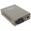 Медиаконвертер D-Link DMC-F02SC/A1A Медиаконвертер с 1 портом 10/100Base-TX и 1 портом 100Base-FX с разъемом SC для многомодового оптического кабеля (