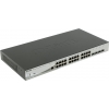Коммутатор D-Link  DGS-1210-28P/ME/A1A Управляемый коммутатор 2 уровня с 24 портами 10/100/1000Base-T и 4 портами 1000Base-X SFP (24 порта с поддержко