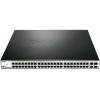 Коммутатор D-Link DGS-1210-52P/C1A Настраиваемый коммутатор Web Smart с 48 портами 10/100/1000Base-T и 4 портами 1000Base-X SFP (порты 1-8 с поддержко