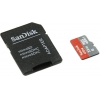 SanDisk Ultra <SDSQUNC-032G-GN6IA> microSDHC Memory Card 32Gb UHS-I U1 Class10 + microSD-->  SD Adapter