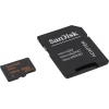 SanDisk Ultra <SDSQUNC-128G-GN6MA> microSDXC Memory Card 128Gb UHS-I U1 Class10 +  microSD-->  SD  Adapter