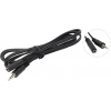 Кабель удлинительный Telecom 3.5 Jack (M) - 3.5 Jack (F), стерео, аудио, 1.5м <TAV7179-1.5M>