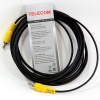 Кабель соединительный RCA (M) - RCA (M) черный 5m, Telecom  TAV4158-5M