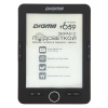 Электронная книга Digma R659 6" E-ink HD Pearl 1024x758 600MHz/4Gb/microSDHC/подсветка дисплея черный (R659BK)