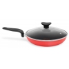 Сковорода Tefal Tulip 04146924 круглая ручка несъемная (с крышкой) красный (9100018560)