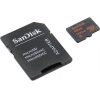 SanDisk Premium <SDSDQUAN-200G-G4A> microSDXC Memory Card 200GbClass10 UHS-I U1+ microSD-->  SD Adapter