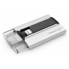 Флеш Диск Sandisk 16Gb iXpand SDIX-016G-G57 USB2.0 серебристый