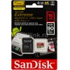 Флеш карта microSDHC 16Gb Class10 Sandisk SDSQXNE-016G-GN6MA Extreme + adapter